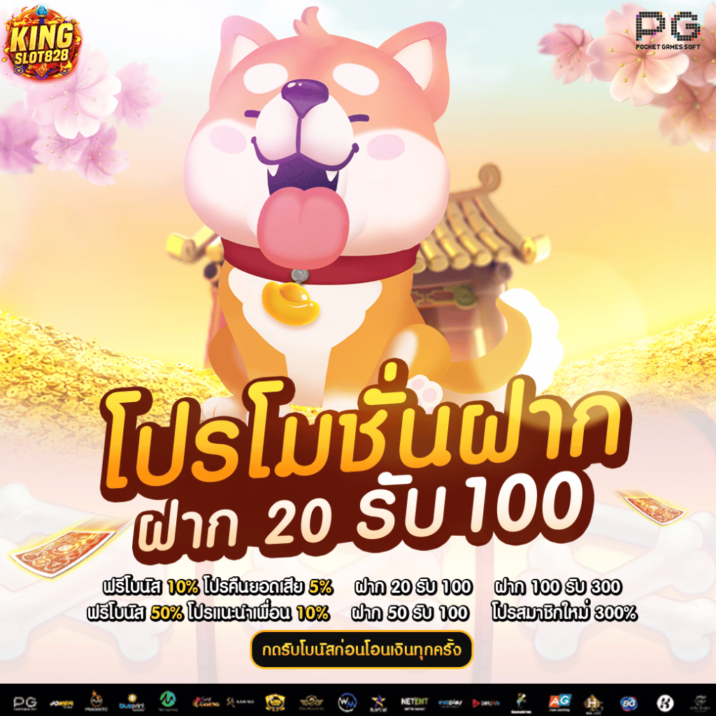 20 รับ100 pg